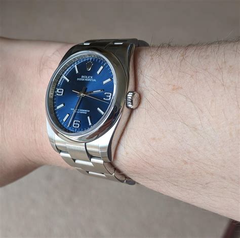 what year did rolex 116000 blue explorer|rolex 3130 vs 116000.